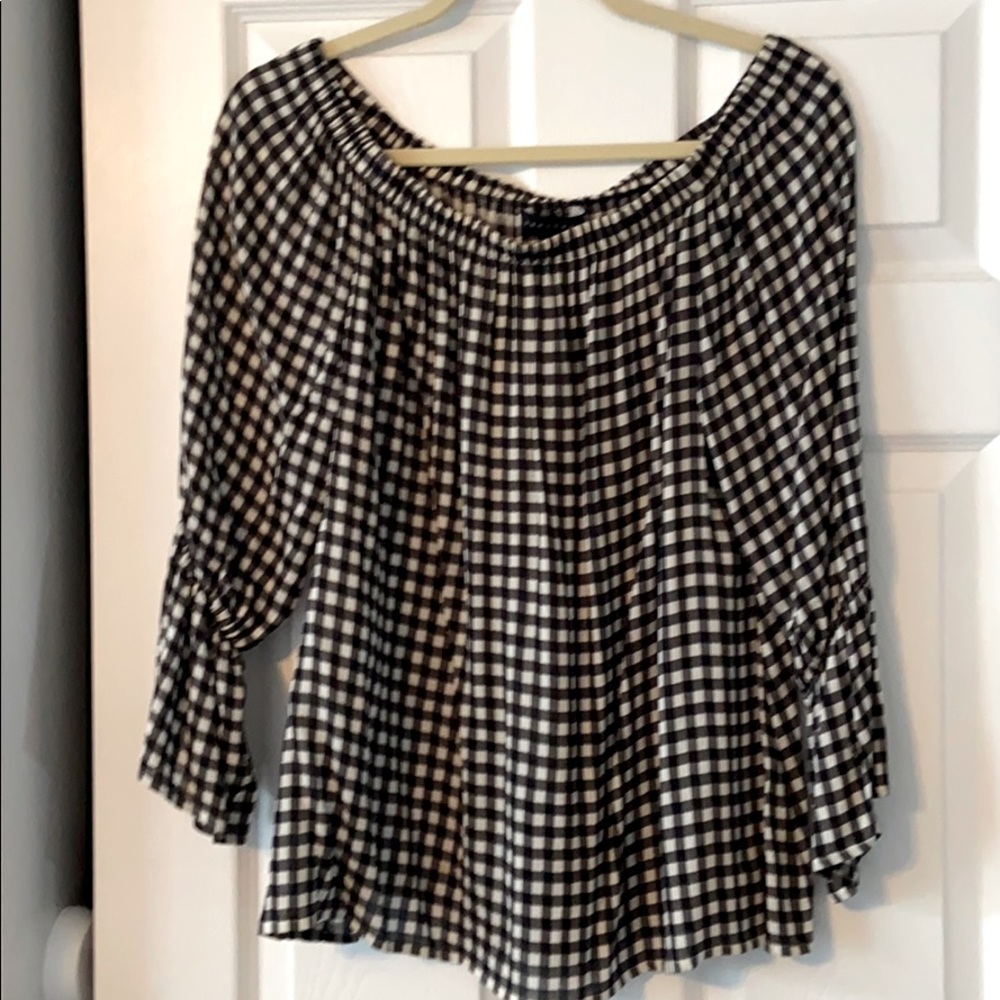 Off the shoulder blouse